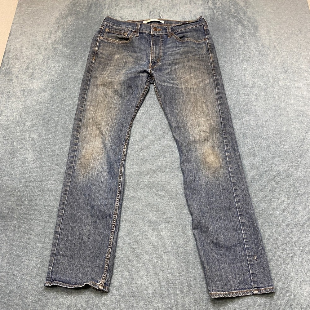 Levi's Signature Gold Jeans Mens 32 Blue Denim Cotton Straight Leg Regular Fit